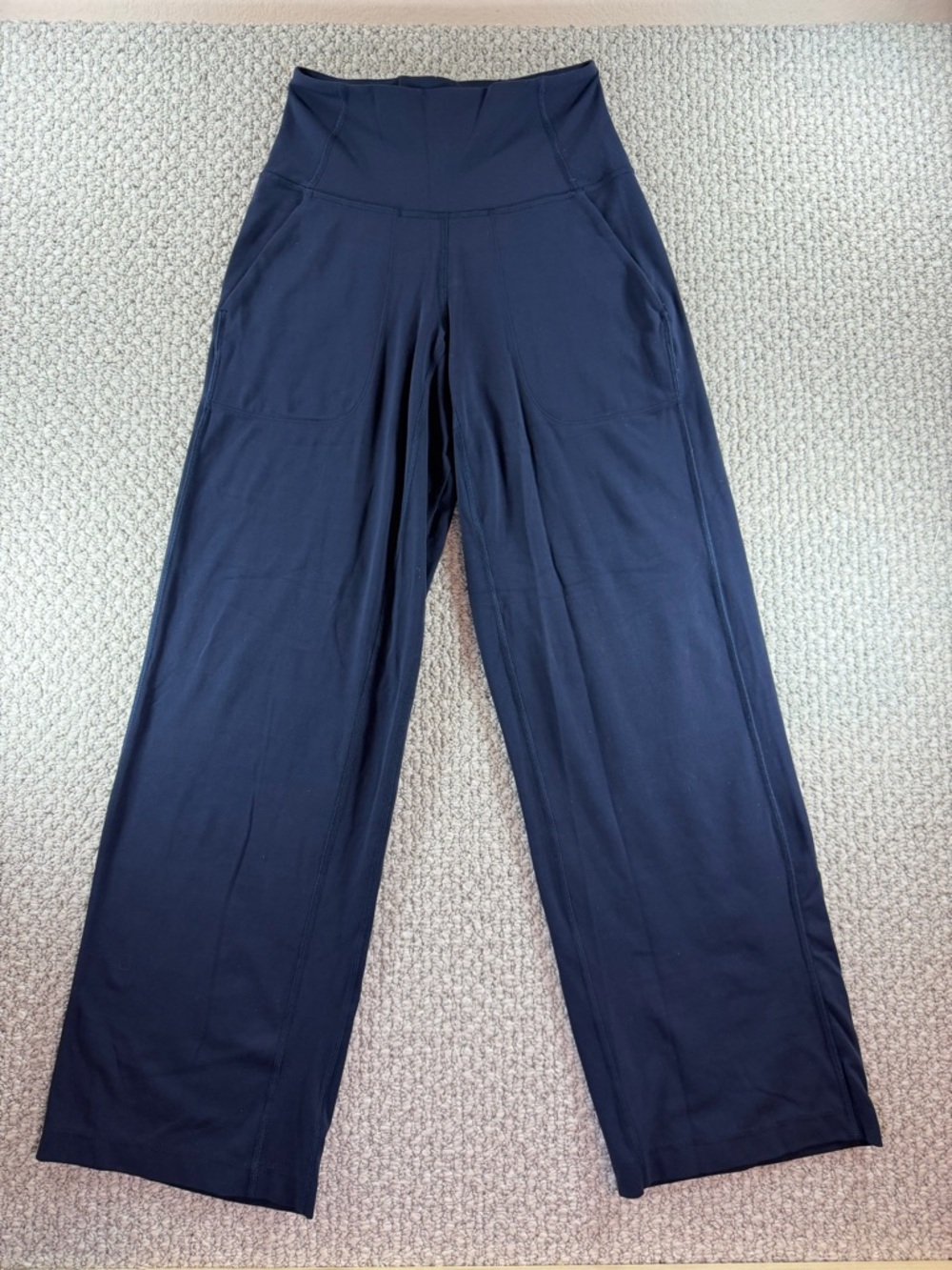 Lululemon Align™ High-Rise Wide-Leg Crop 23" true navy, Women size 2 - Picture 2 of 7